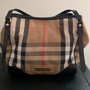 Burberry Canterbury Plaid Bag
